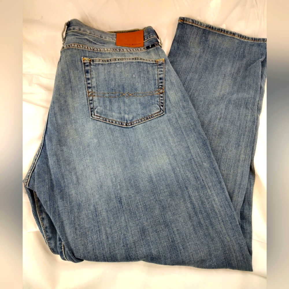 Lucky Brand Mens Jeans 363 Vintage Straight Blue Size W36 L30